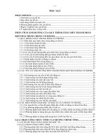 Đồ án phân tích ảnh hưởng của quá trình cháy đến thành phần khí thải động cơ diesel  kfull five