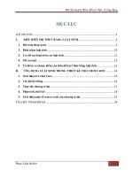Tiểu luận môn Biểu diễn tri thức và ứng dụng ỨNG DỤNG LUẬT SINH TRONG THIẾT KẾ TRÒ CHƠI CARO
