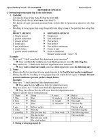 REPORTED SPEECH  tổng hợp câu trần thuật trong tiếng anh