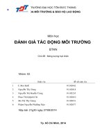 Báo Cáo Đánh giá tác động môi trường Năng lượng hạt nhân