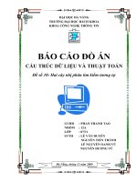 Đồ Án Hai cây nhị phân tìm kiếm tương tự