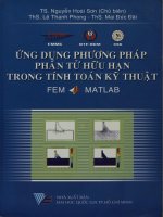 Ứng dụng phương pháp phần tử hữu hạn trong tính toán kỹ thuật [Tập 2]