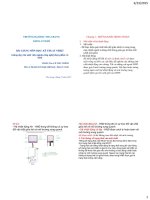 Bài giảng môn học Kỹ thuật nhiệt - Giảng dạy cho sinh viên ngành công nghệ thực phẩm và sau thu hoạch