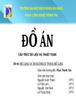 slide thuyết trình đồ án Đồ Án Mê cung và đường đi