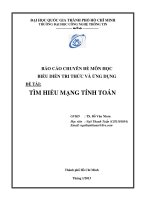 Tiểu luận MÔN BIỂU DIỄN TRI THỨC VÀ ỨNG DỤNG TÌM HIỂU MẠNG TÍNH TOÁN