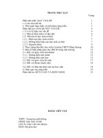 SKKN Một số biện pháp giáo dục học sinh cá biệt ở trường THPT Hồng Quang