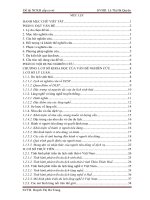 khảo sát nhu cầu của khách du lịch về dịch vụ làng nổi và làng nghề truyền thống tại phá tam giang huế