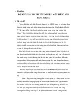 SÁNG KIẾN KINH NGHIỆM BỘ NGỮ PHÁP ÔN THI TỐT NGHIỆP MÔN TIẾNG ANH DẠNG KHUNG