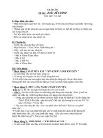 Giáo án tháng 11 chủ đề Bác sĩ