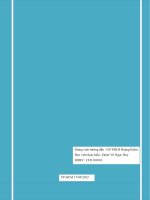 XÂY DỰNG DATA WAREHOUSE & GIẢI PHÁP BUSSINESS INTELLIGENT DỰA TRÊN NỀN TẢNG MÁY HỌC CHO CÁC DOANH NGHIỆP