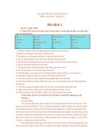 TÀI LIỆU ôn THI CHUYÊN KHOA 2 môn ANH văn năm 2015