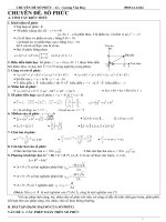 Chuyên đề số phức   GV  lương văn huy