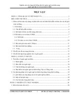 Nghiên cứu xây dựng hệ thống dịch từ ngôn ngữ tự nhiên sang  ngôn ngữ đặc tả với mô hình COKB