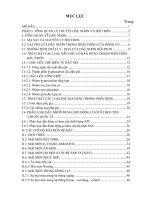 đồ án thiết kế sản xuất dầu nhờn bôi trơn