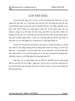 THIẾT KẾ CƠ SỞ DỮ LIỆU PHÂN TÁN