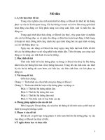 Đồ án tính toán thiết kế hệ thống phục vụ của loại động cơ diesel tàu thuỷ cỡ lớn kèm bản vẽ