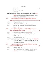 VỀ VIỆC THÀNH LẬP VÀ HOẠT ĐỘNG CỦA NGÂN HÀNG NƯỚC NGOÀI TẠI CỘNG HOÀ DÂN CHỦ NHÂN DÂN LÀO