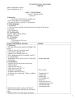 gióa án tiếng anh lớp 6 kỳf 2