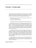 LẬP TRÌNH OOP VỚI C++ (CHƯƠNG 8)