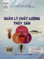 Quản lý chất lượng thủy sản