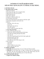 Chỉ định và chuẩn bị bệnh nhân nội soi thực quản dạ dày tá tràng và đại tràng