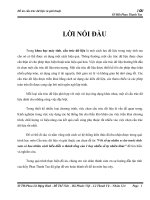 Đồ Án Với số tự nhiên n cho trước tính xem có bao nhiêu cách biểu diễn n thành tổng của 1 hay nhiều số tự