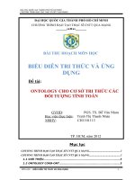 ONTOLOGY CHO CƠ SỞ TRI THỨC CÁC ĐỐI TƯỢNG TÍNH TOÁN