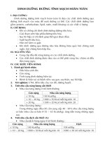 Tài liêu về dinh dưỡng đường tĩnh mạch hoàn toàn