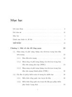 Một số hiệu ứng cao tần trong bán dẫn siêu mạng