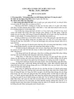 Giải pháp nâng cao chất lượng sinh hoạt Tổ chuyên môn