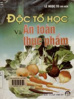 Độc tố học và an toàn thực phẩm
