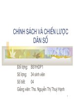 slide chính sách dân số