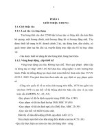 Đồ án lập quy trình sửa chữa hệ trục tàu hàng 22500 tấn của công ty vận tải VINASHIN tại nhà máy đóng tàu full five