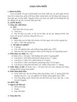 Tài liệu loạn sản phổi