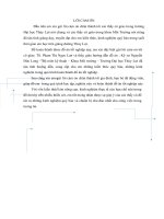 Đồ Án Thiết kế hệ thống cấp nước sạch cho Thị trấn Kiện Khê, xã Thanh Thủy và xã Thanh Tuyền sử dụng nước