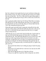 Báo Cáo Thực tập Địa Vật Lý  Phóng xạ, Từ, Điện, Trọng Lực với việc sử dụng các máy đo Địa Vật Lý