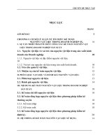 kế toán nguyên vật liệu tại công ty truyền tải điện số 1 thuộc tông công ty điện lực việt nam