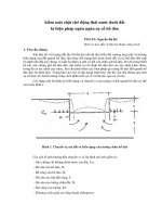 Kiểm soát chặt chẽ động thái nước dưới đất là biện pháp ngan ngừa sự cố hố đào
