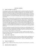 Thiết kế trạm xử lý nước thải cho nhà máy của Công ty Cổ phần gỗ Tân Mai, tỉnh Đồng Nai với công suất 800 m3ngày.đêm