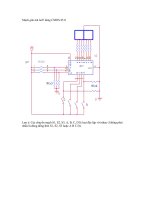 mạch giải mã led7 dùng CMOS 4511