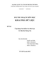 Ứng Dụng Tìm Kiếm Các Rút Gọn Từ Một Hệ Thông Tin