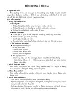 Tài liêu về tiểu đường ở trẻ em