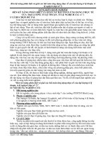 Rèn kỹ năng phân biệt và giải các bài toán ứng dụng thực tế của đại lượng tỉ lệ thuận, tỉ lệ nghịch (đại số 7)