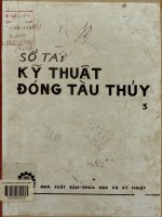Sổ tay kỹ thuật đóng tàu thủy. Tập 3
