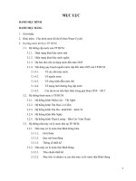 Đồ Án Quản lý tài nguyên nước đô thị thành phố Hồ Chí Minh