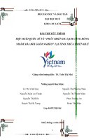 quy trình tổ chức sự kiện là hội thảo khoa học