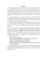 Luận Văn Phân tích thử vỉa DST giếng khoan S-9 tầng chứa Hamra mỏ S, lô 433a & 416b, Angiêri