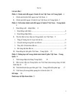 chính sách đối ngoại về kinh tế của Việt Nam với Trung Quốc từ khi bình thường hóa quan hệ năm 1991 đến nay