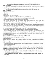 Bộ tài liệu hướng dẫn học sinh giỏi trả lời chi các đề thi các năm gần đây