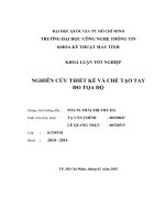 NGHIÊN CỨU THIẾT KẾ VÀ CHẾ TẠO TAY ĐO TỌA ĐỘ